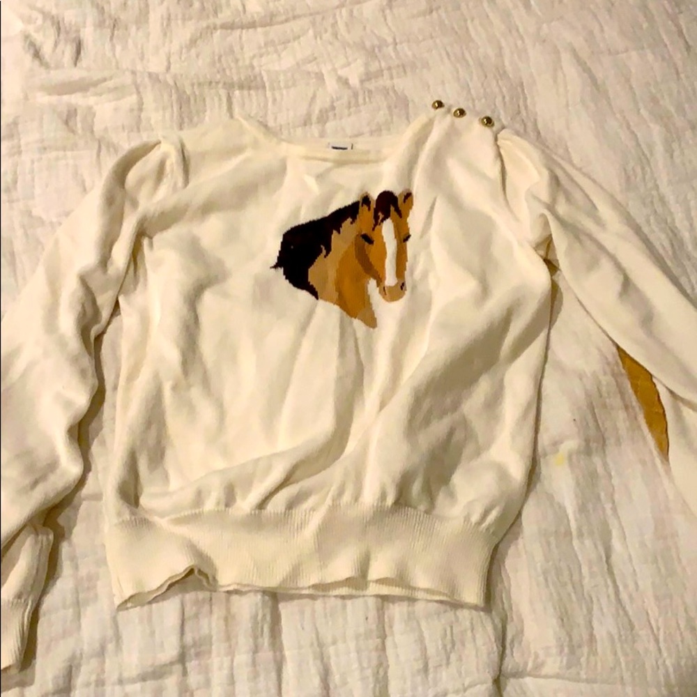 Girls horse shirt
